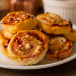Cheesy Pinwheels with Pepperoni
