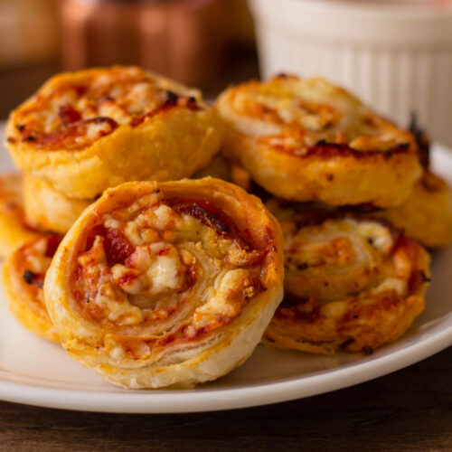 Easy Pepperoni Pinwheels - BubbaPie