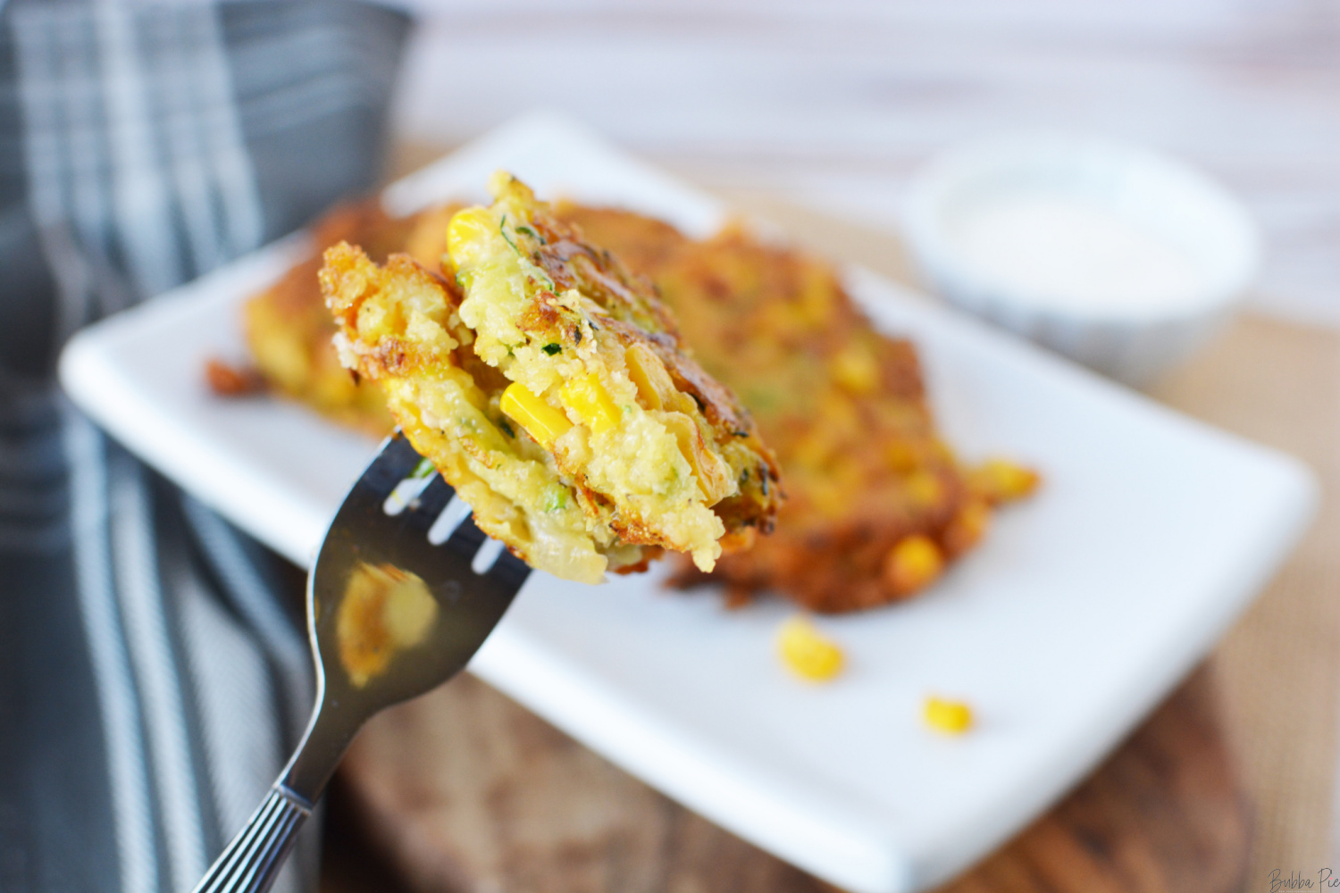 Zucchini Corn Fritters recipe