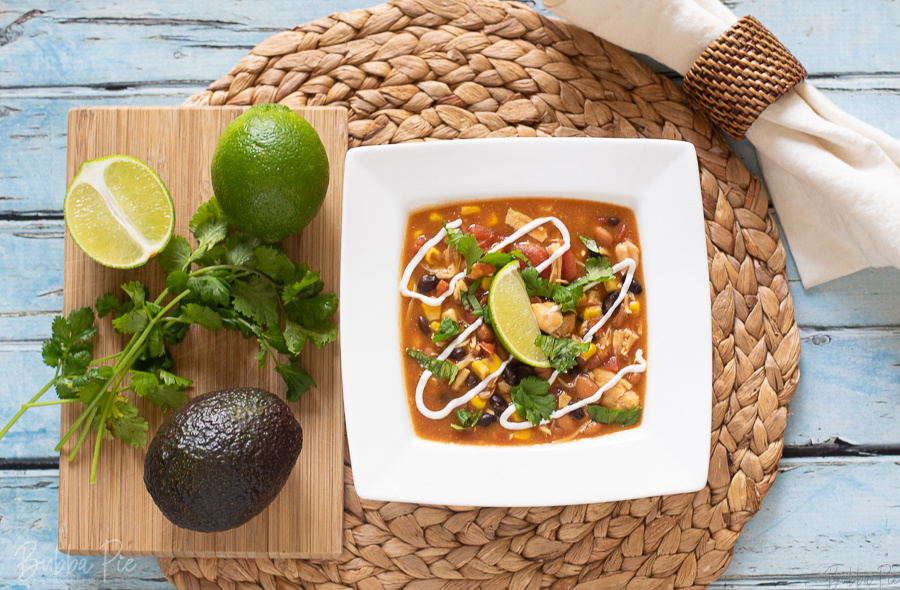 8 Can Taco Soup is an easy recipe made on your stove top.