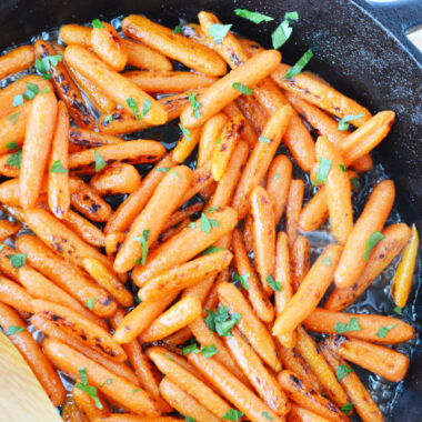 Honey Glazed Carrots is an easy side dish for any meal.