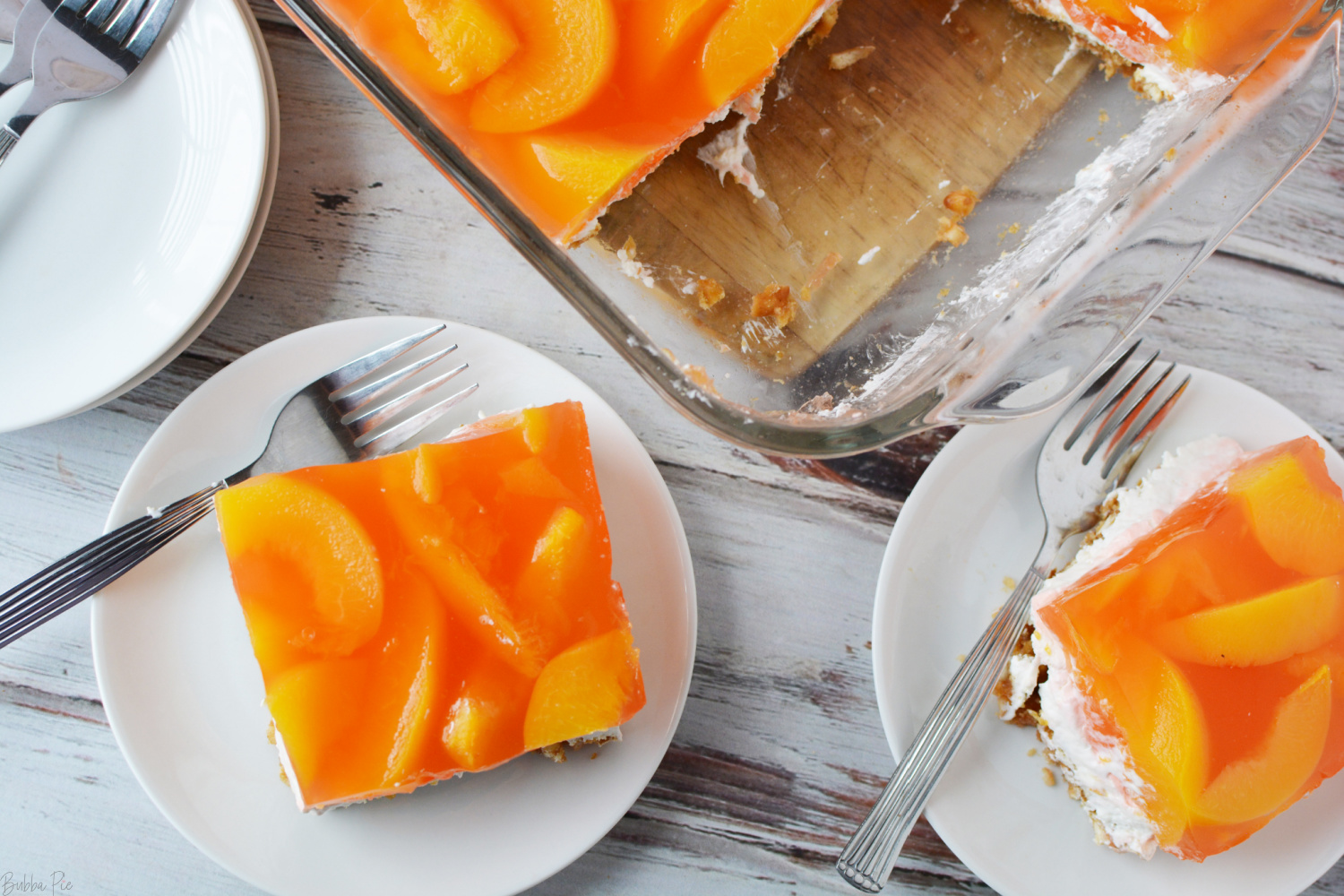 Peach Pretzel Salad Recipe is a great dessert for any occasion.