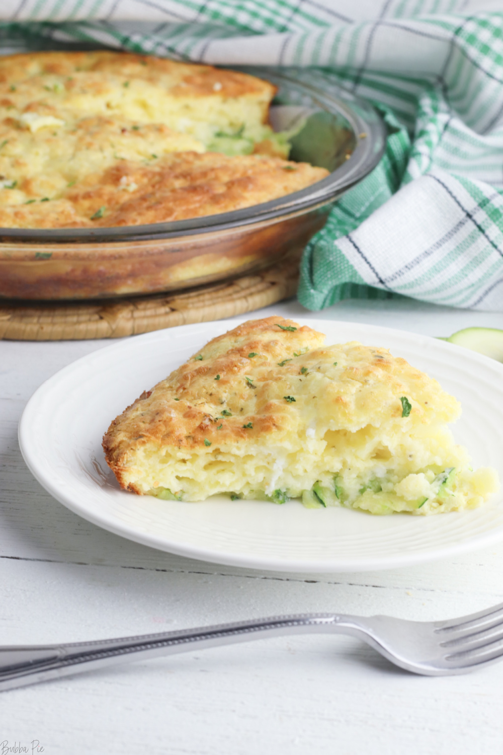 Bisquick Zucchini Quiche Pie makes a great vegetarian main dish or side dish.