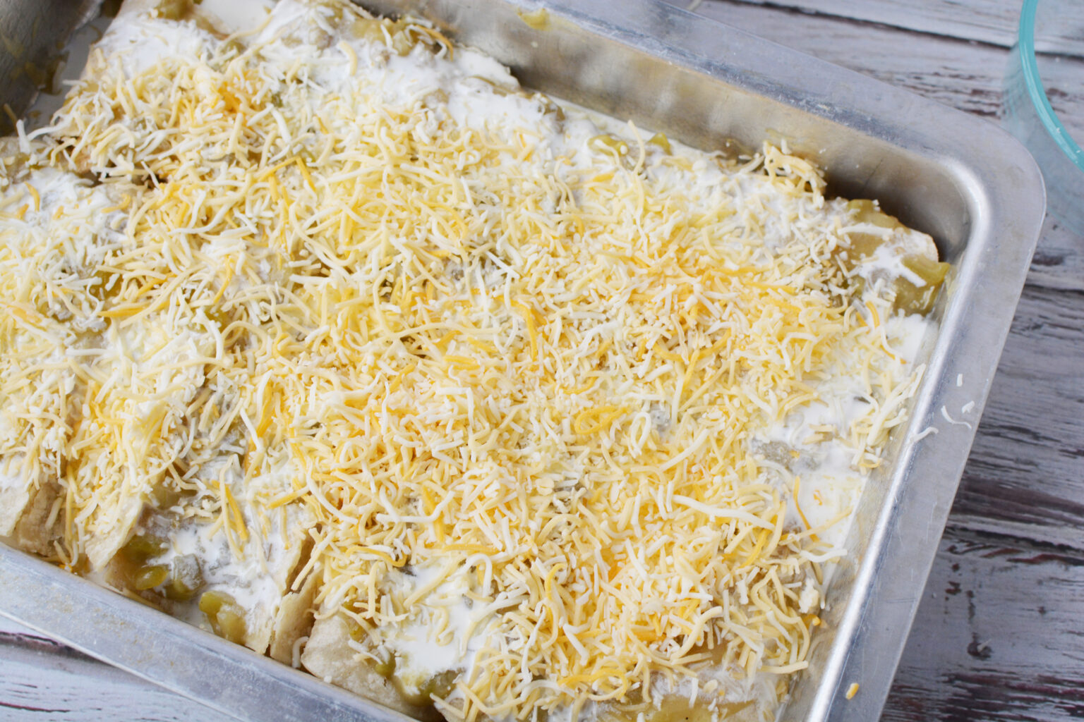 Chicken Enchilada Suiza BubbaPie