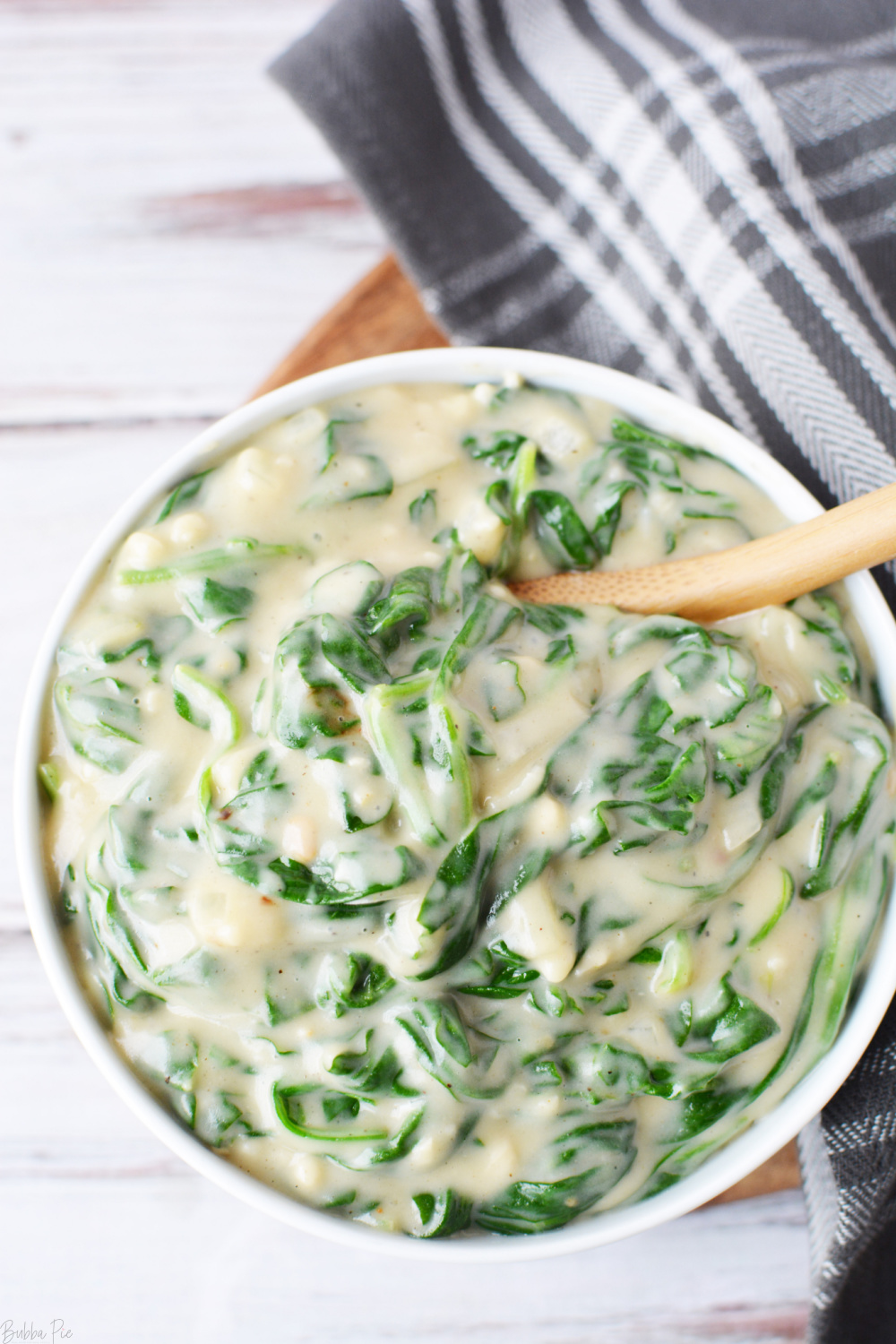 Easy Creamed Spinach