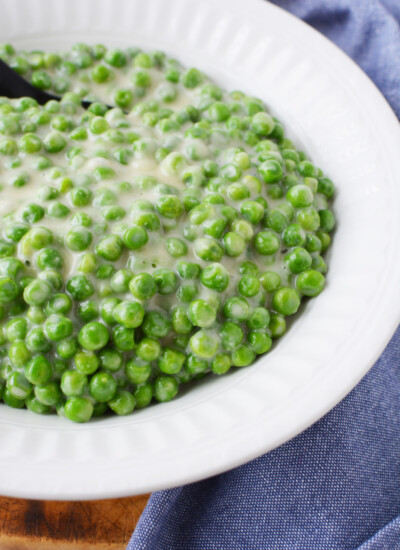 Making Creamed Peas is an easy, classic side dish for any occasion.