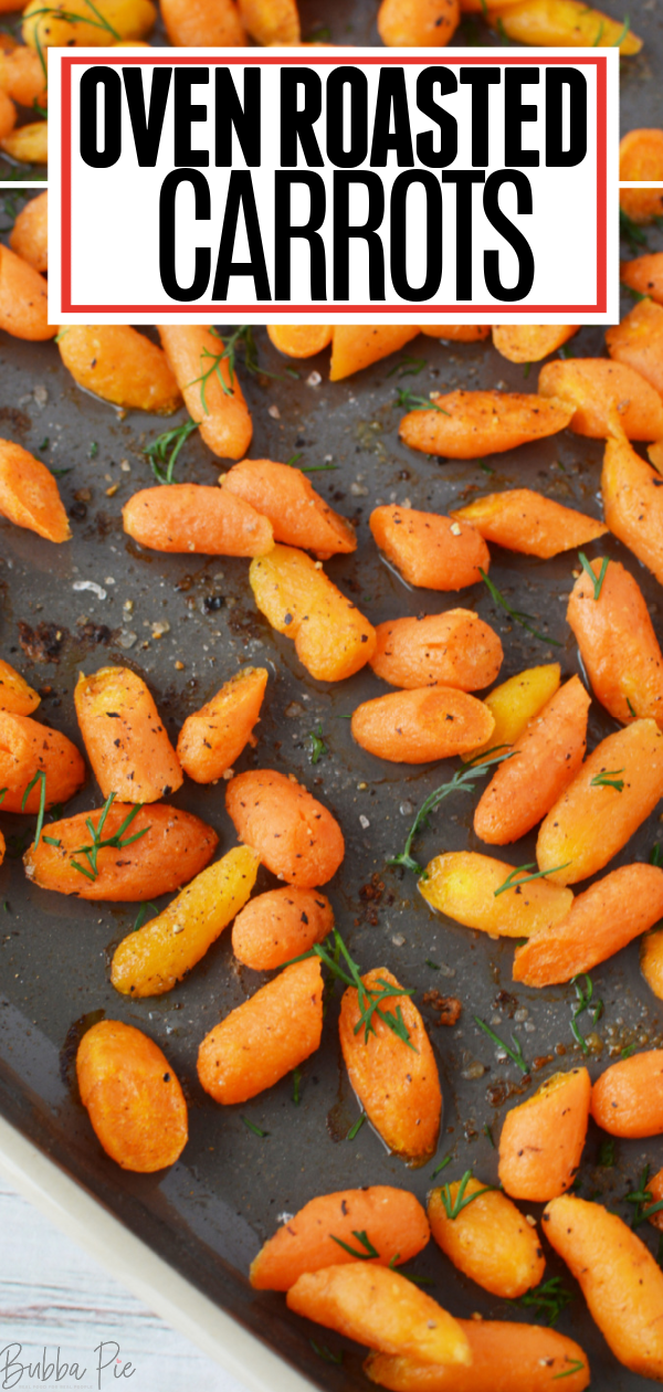 Oven Roasted Carrots Pin