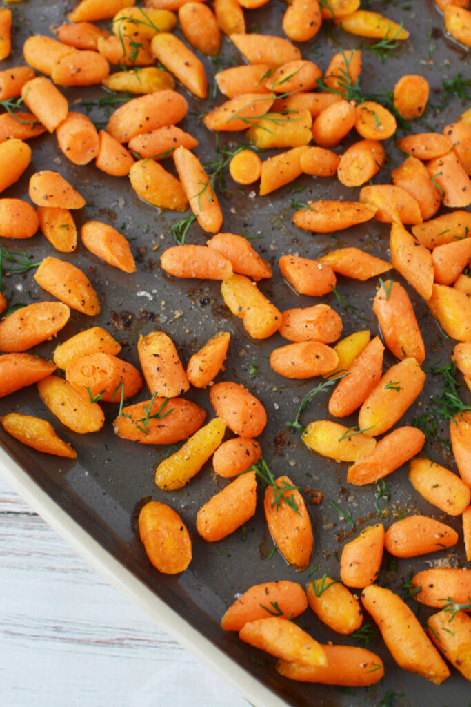 Oven Roasted Baby Carrots BubbaPie