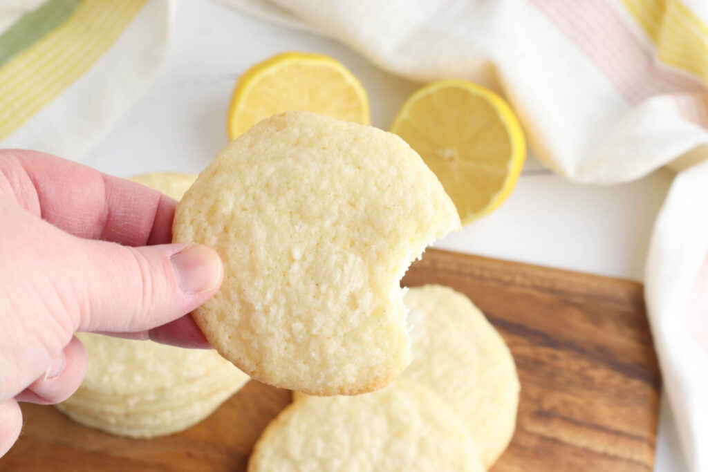 Meyer Lemon Cookies - Bubbapie