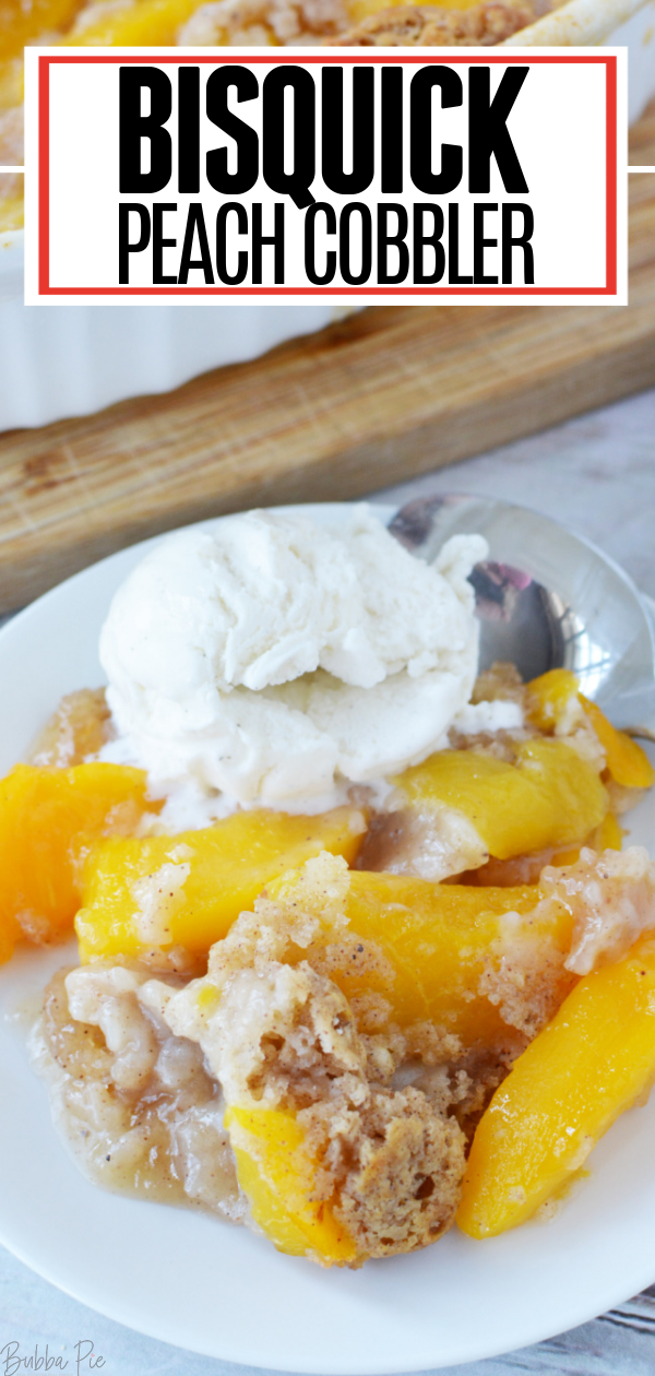 Bisquick Peach Cobbler Pin