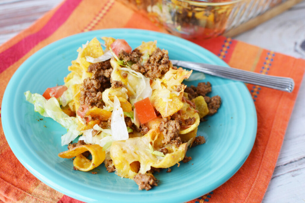 Walking Taco Casserole Recipe