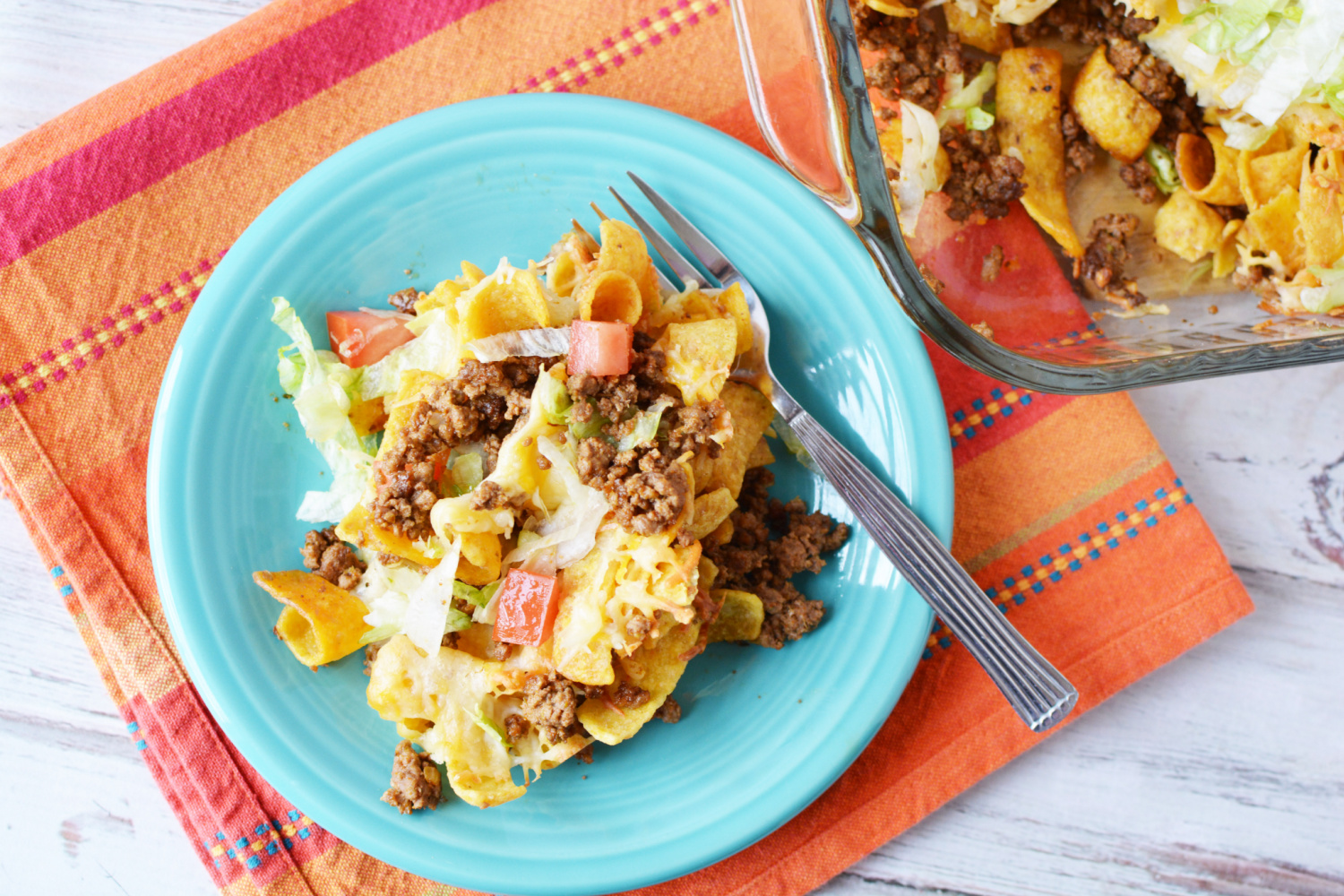 Walking Taco Casserole