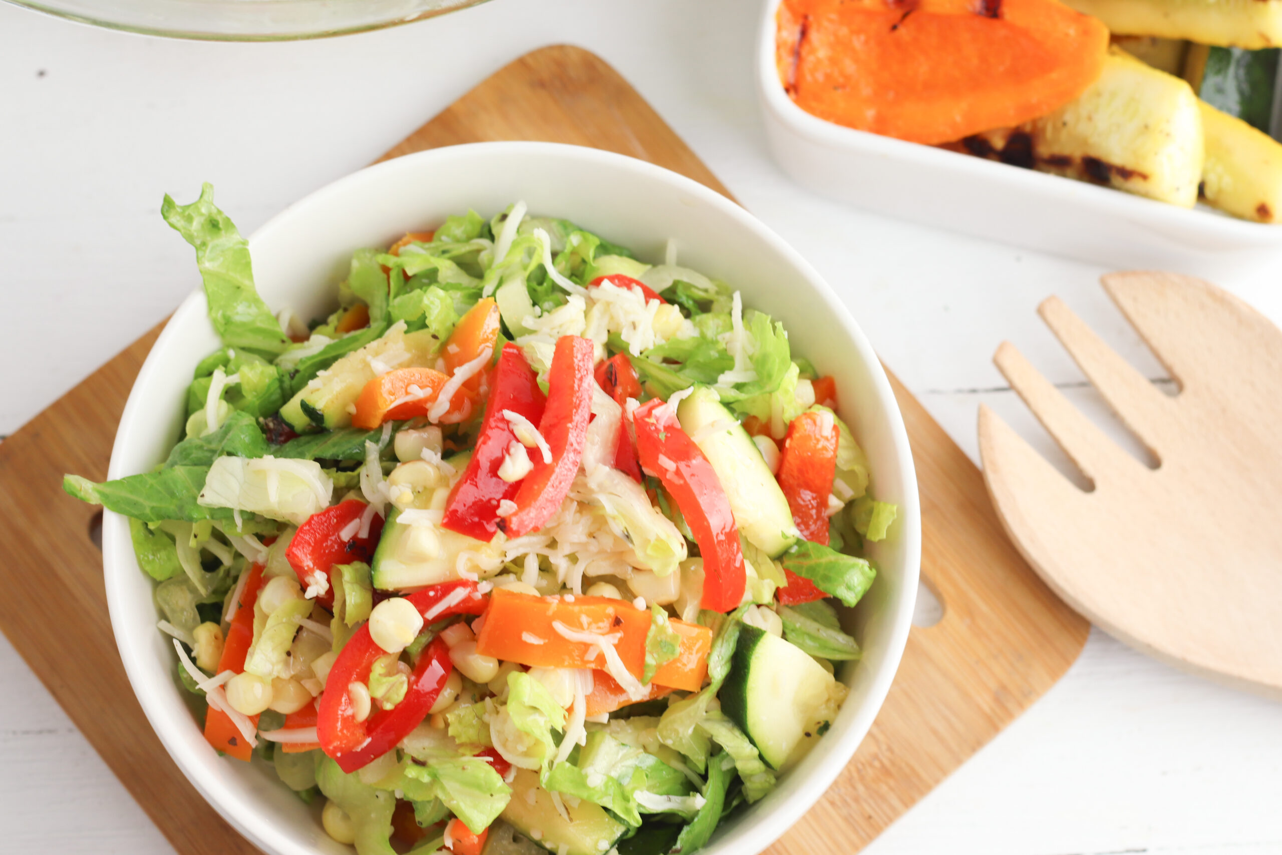 Healthy Grilled Vegetable Salad