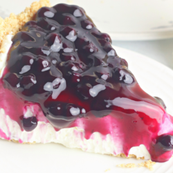 Blueberry No Bake Cheesecake Cover Image