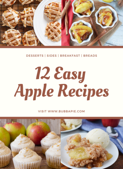 Easy Apple Recipes-desserts, breads, breakfasts and sides