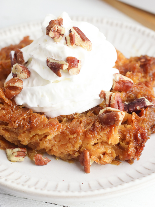 SOUTHERN SWEET POTATO PONE - BubbaPie