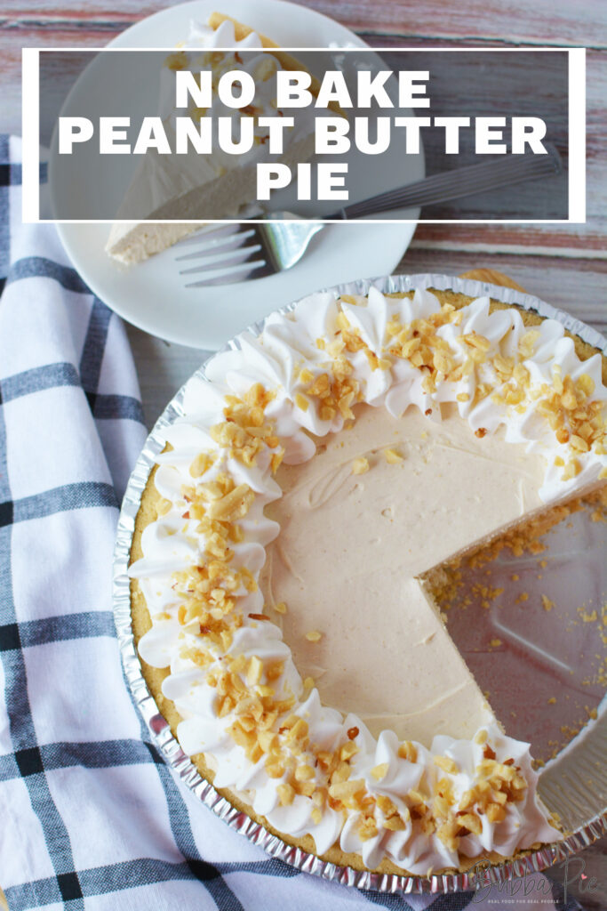 No Bake Peanut Butter Pie Pin