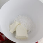 Combine Cream Cheese and Powdered Sugar