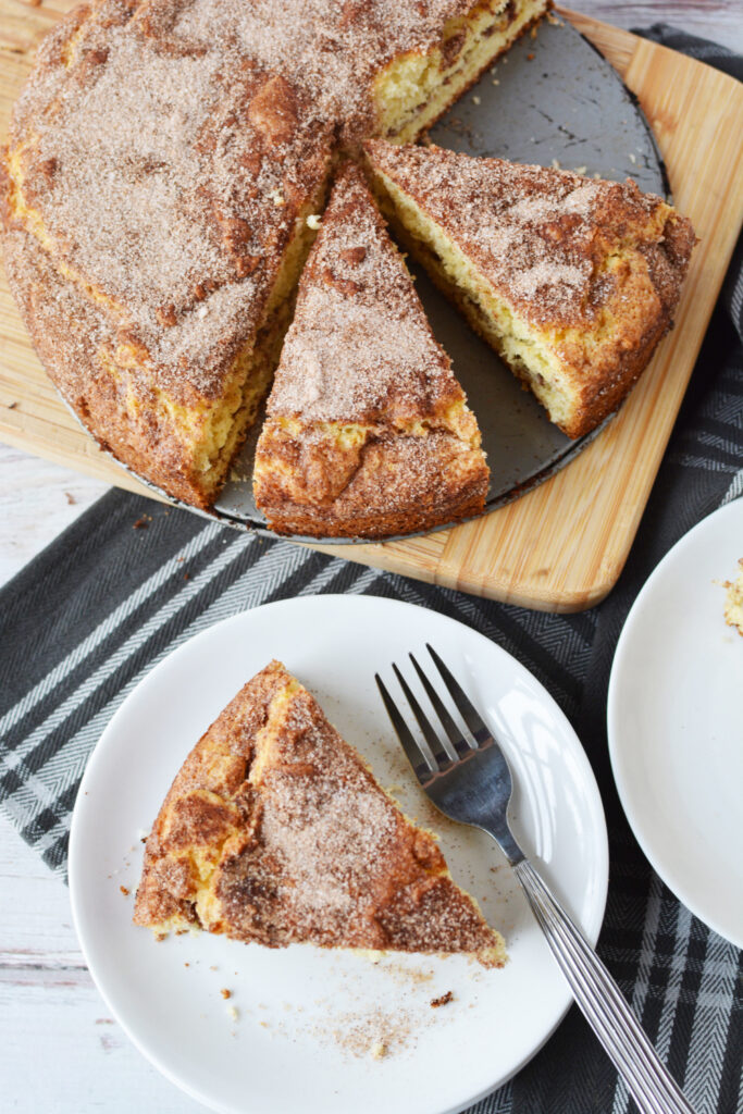 Easy Snickerdoodle Coffee cake