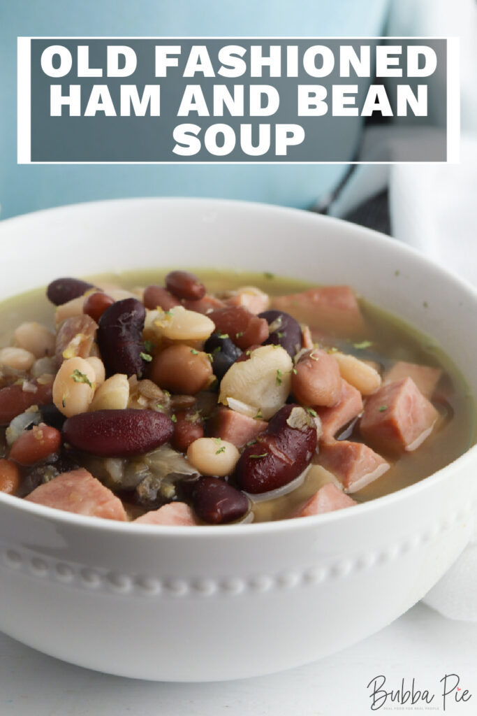 ham and bean soup pin 1