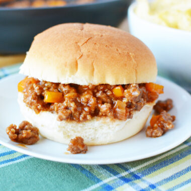 homemade sloppy joes