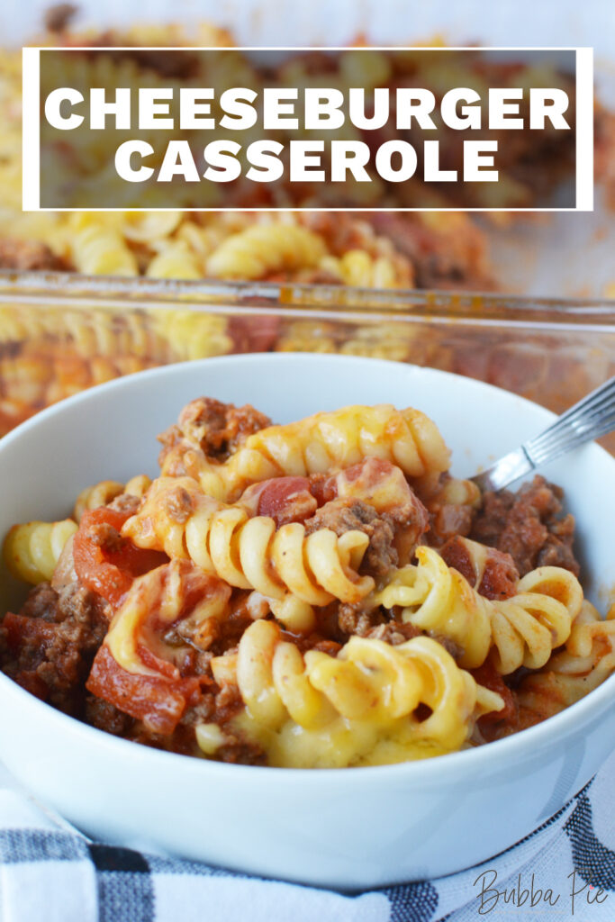 Cheeseburger Casserole Pin 1