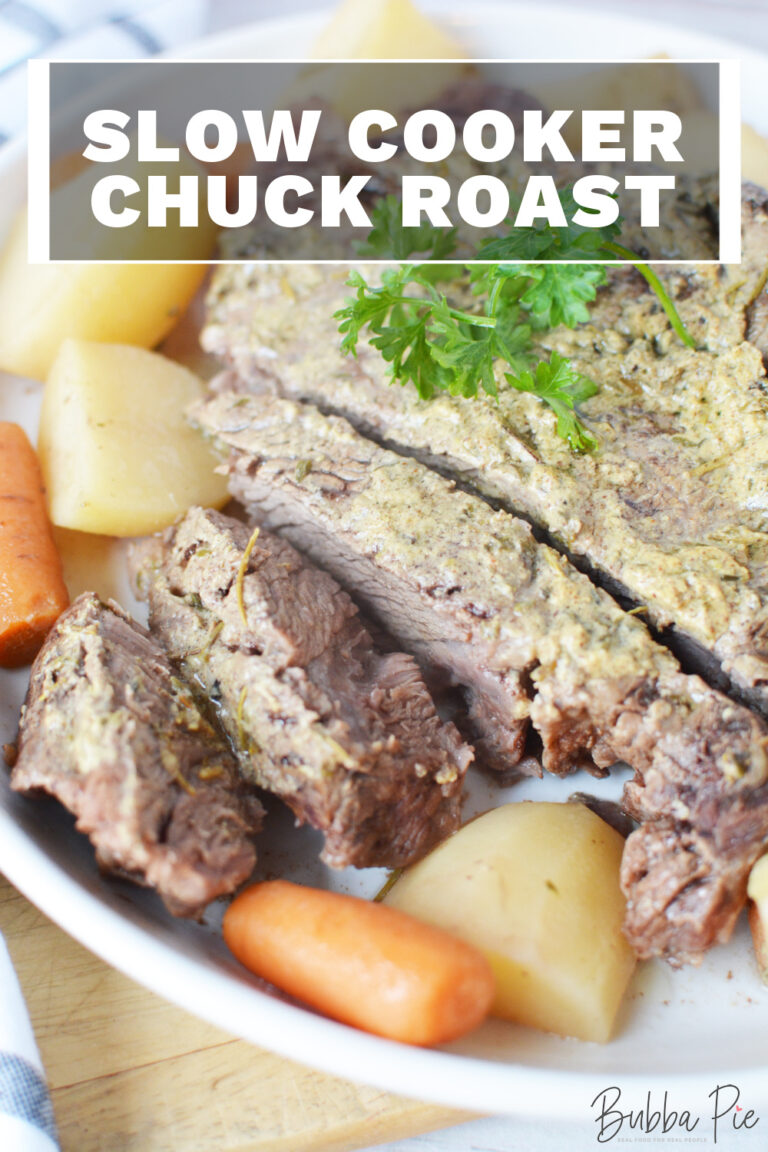 Chuck Roast Crock Pot Recipe BubbaPie