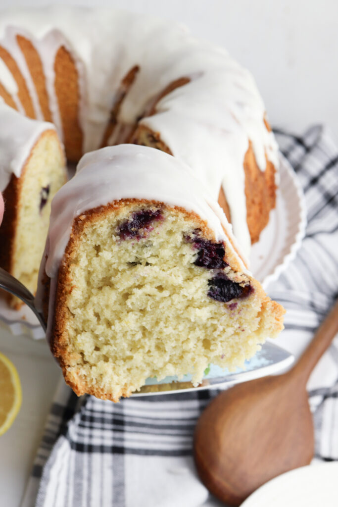 Blueberry Lemon Bundt Cake