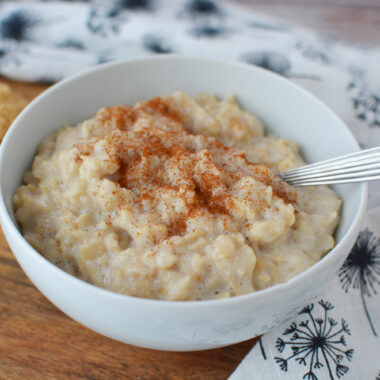 Easy Brown Sugar Oatmeal