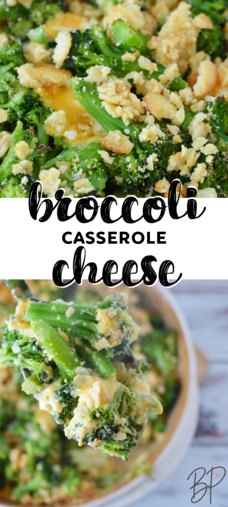 broccoli cheese casserole pin 1