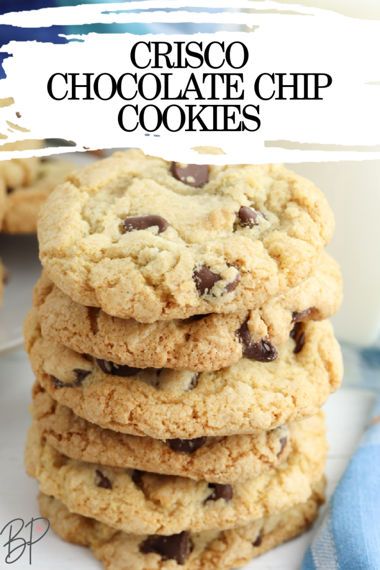 The Best Crisco Chocolate Chip Cookies BubbaPie