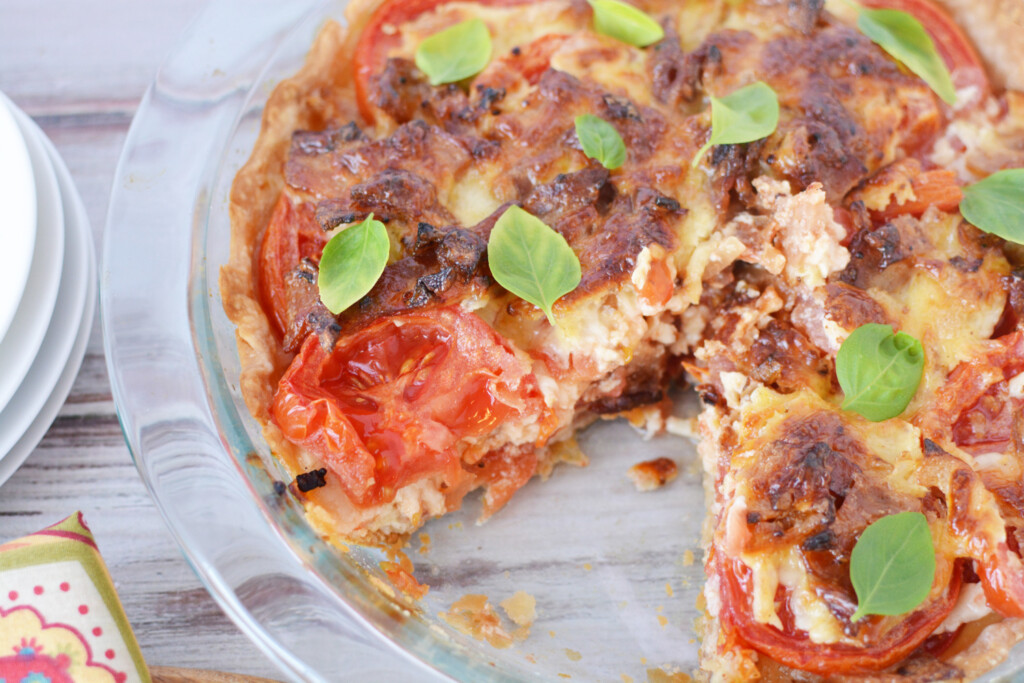 Easy Southern Tomato Pie