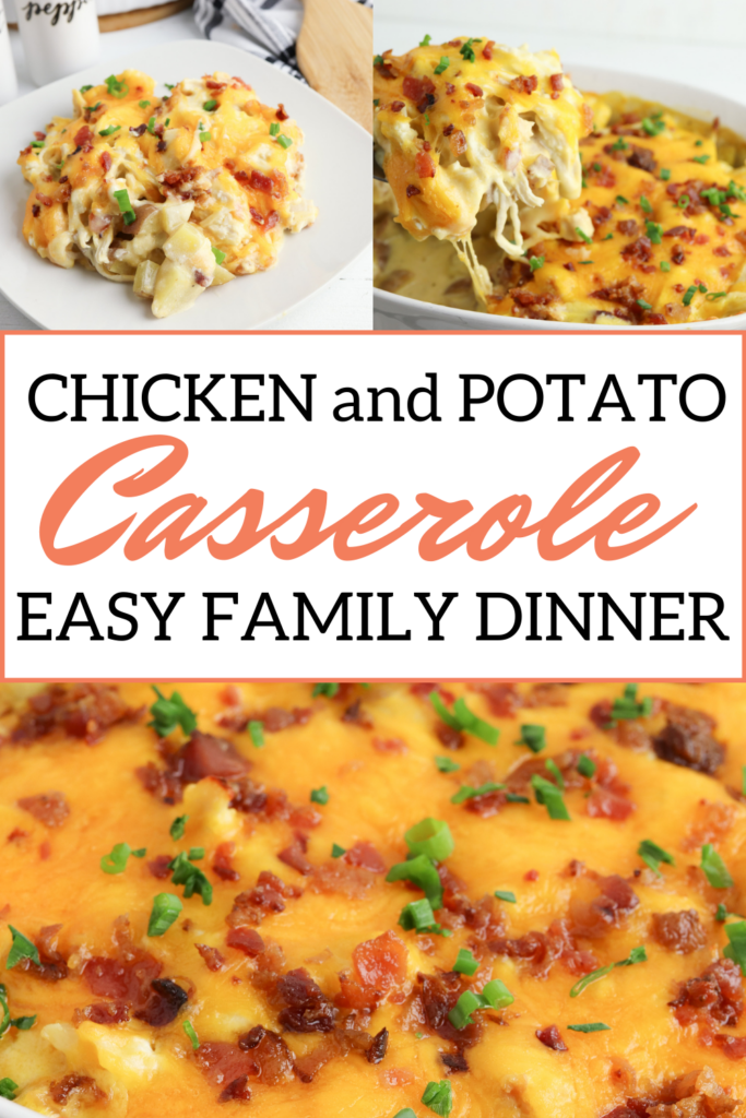 Chicken and Potato Casserole Pin