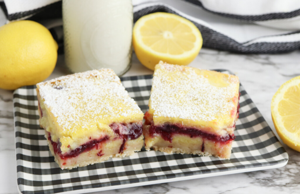 cranberry lemon bars