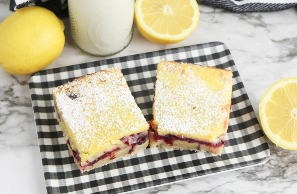 easy cranberry lemon bars