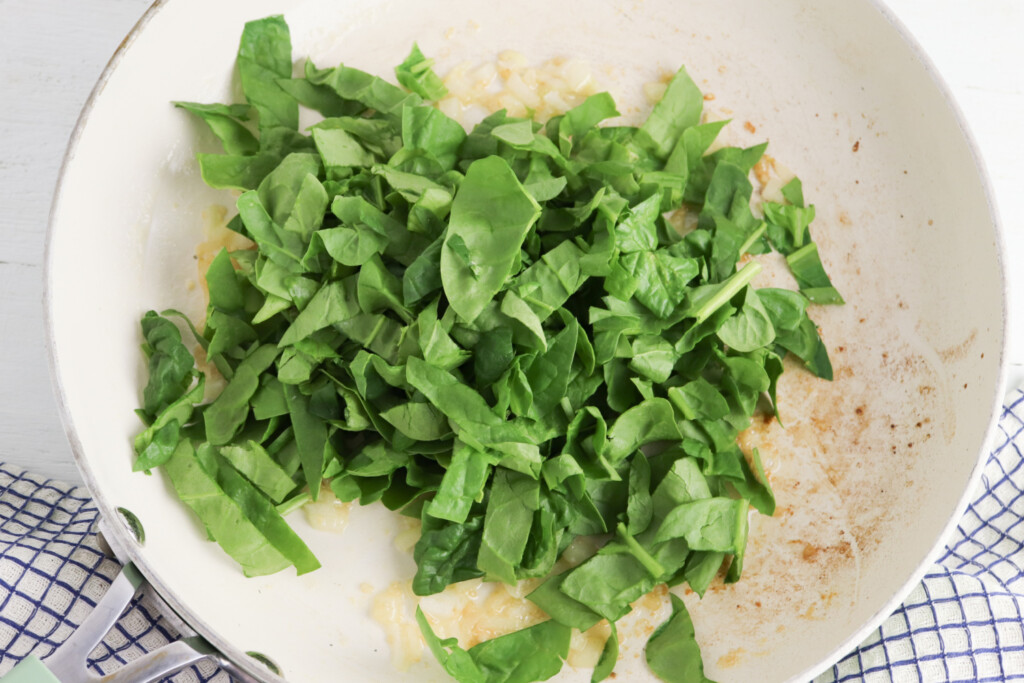 Eggs with Spinach Recipe - BubbaPie