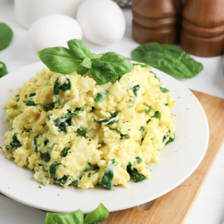 eggs with spinach recipe