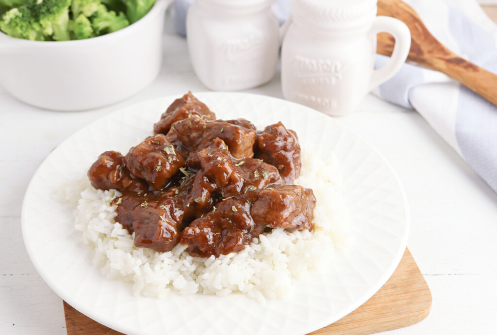 Beef Tips and Rice Recipe