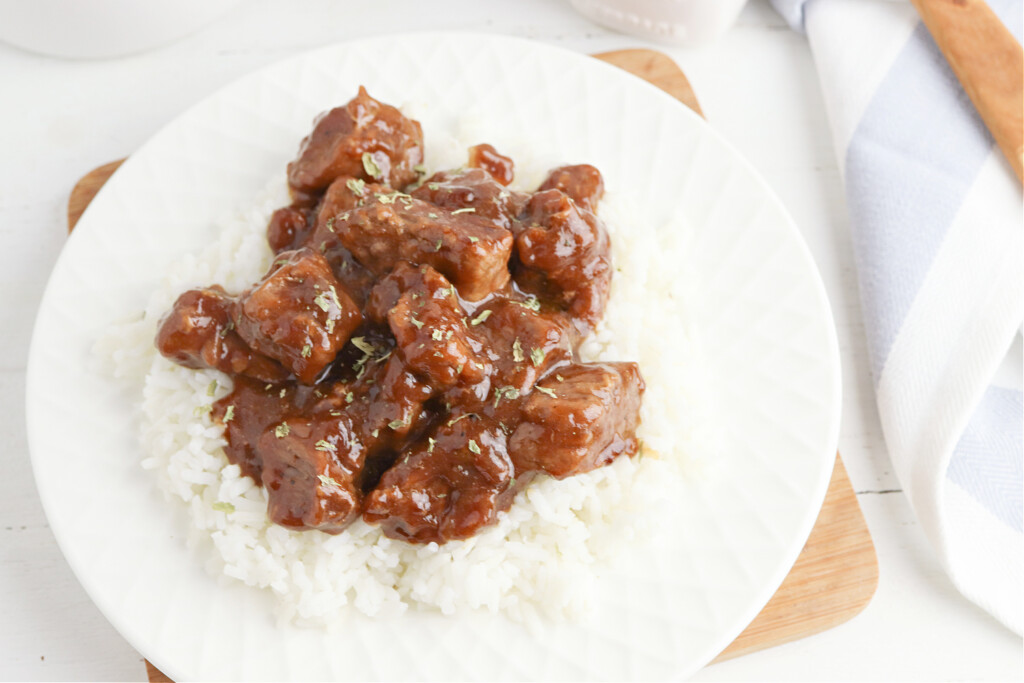 Beef Tips with gravy recipe