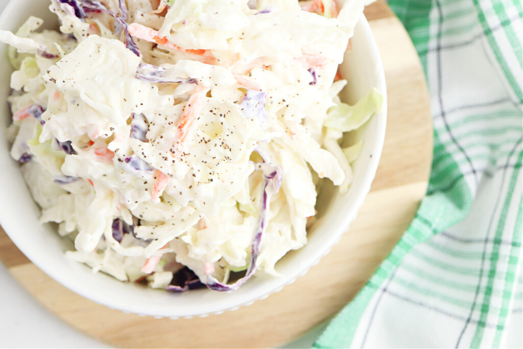 Coleslaw Recipe with creamy dressing