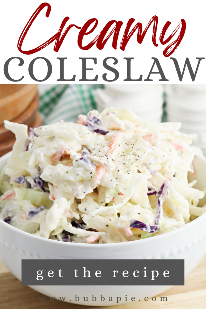 Creamy Coleslaw pin