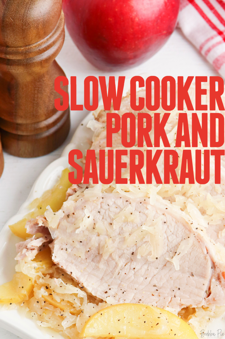 Crockpot Pork and Sauerkraut BubbaPie