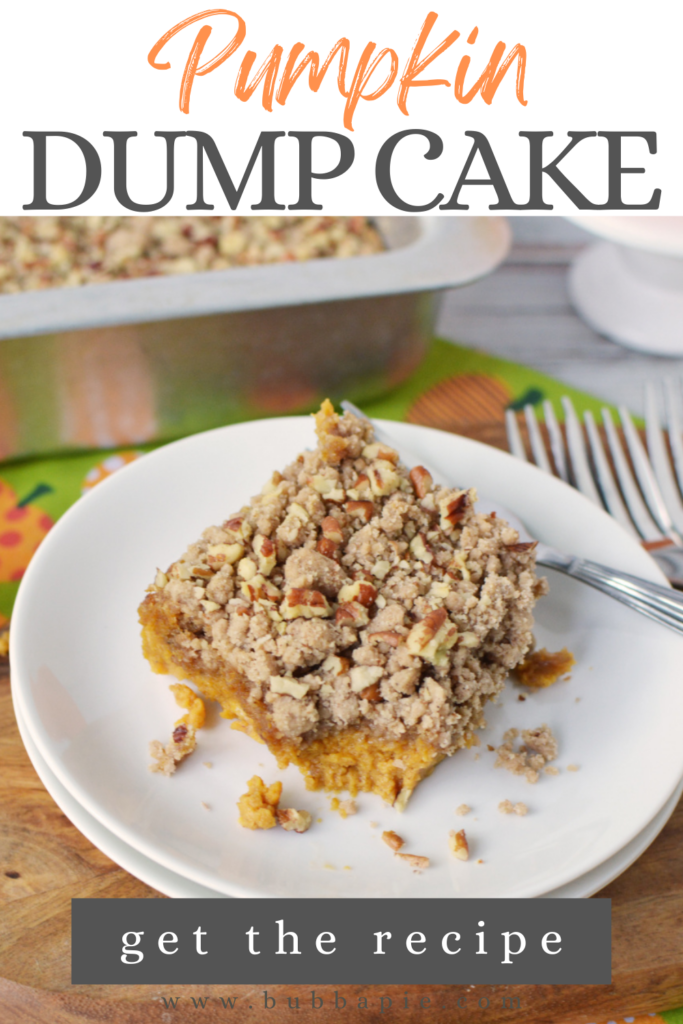 Pumpkin Dump Cake Pin