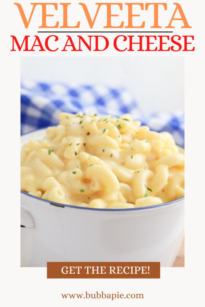 Velveeta mac and cheese pin