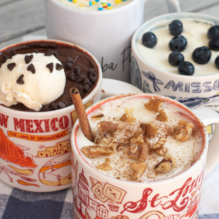 cake mix mug cakes