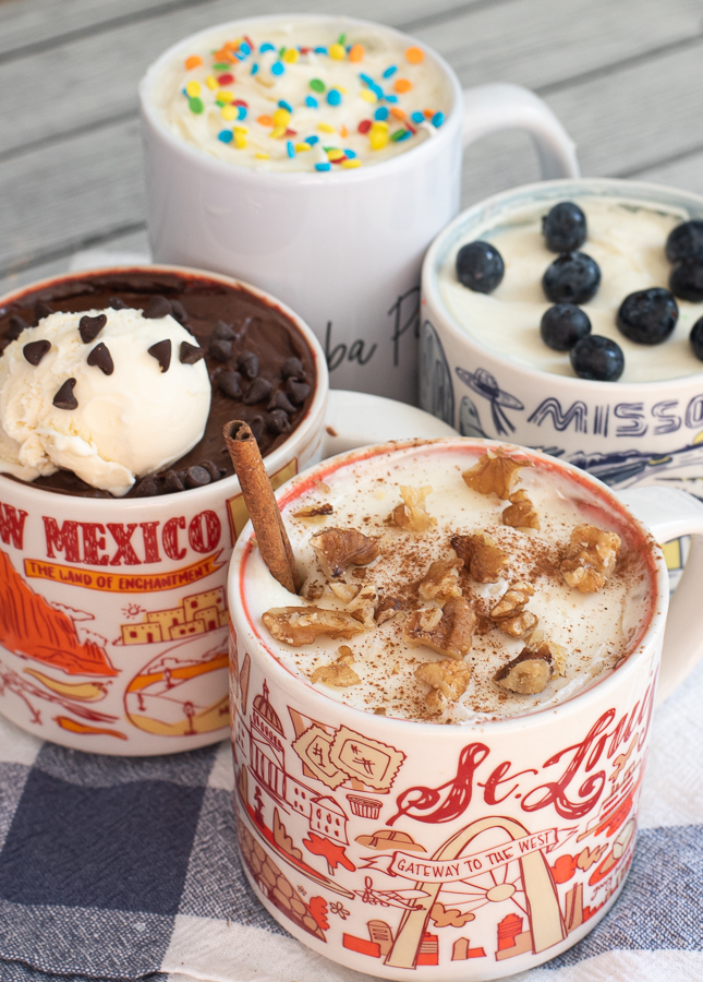 cake mix mug cakes