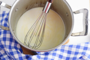 cook butter in pot