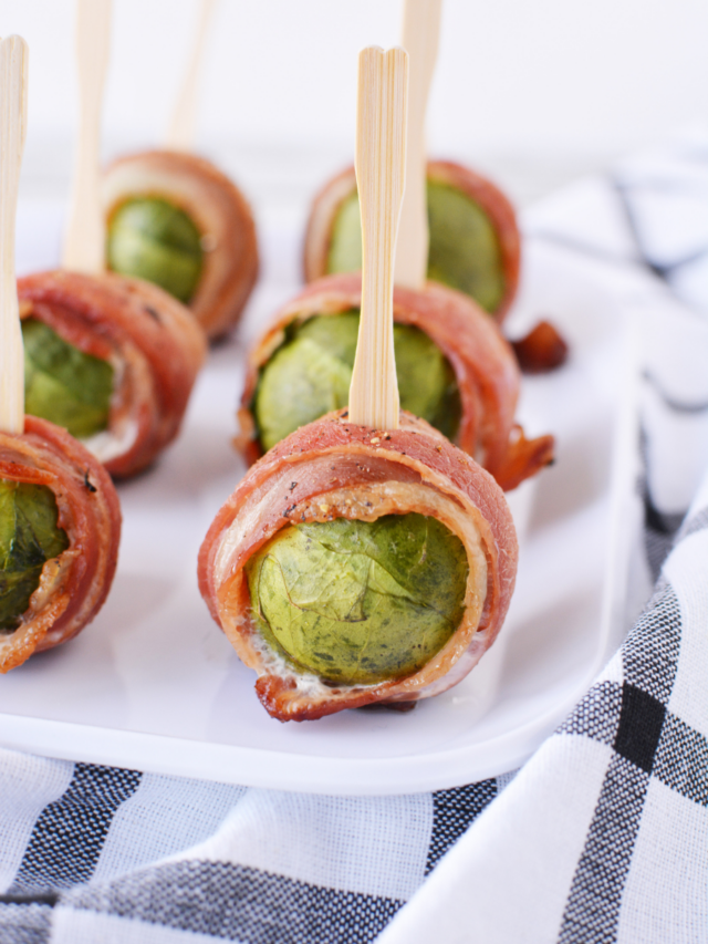 BACON WRAPPED BRUSSEL SPROUTS BubbaPie