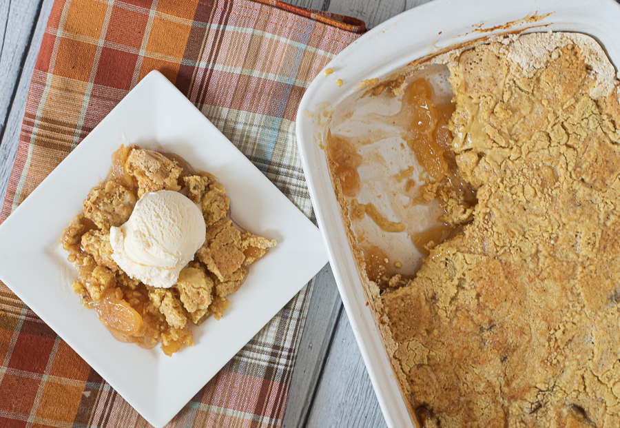 how to make apple cobbler with cake mix