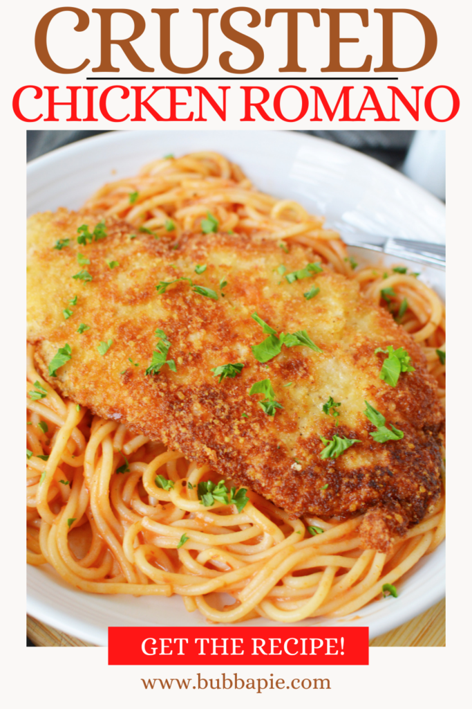 Crusted Chicken Romano Pin